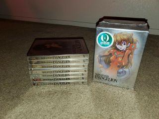 Neon Genesis Evangelion Platinum 7 - Dvd Complete Set 1 - 7 Box - Rare -