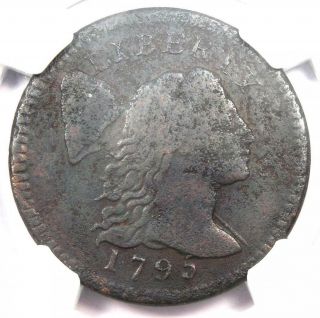 1795 Liberty Cap Large Cent 1c Coin - Certified Ngc Fine Details - Rare Coin