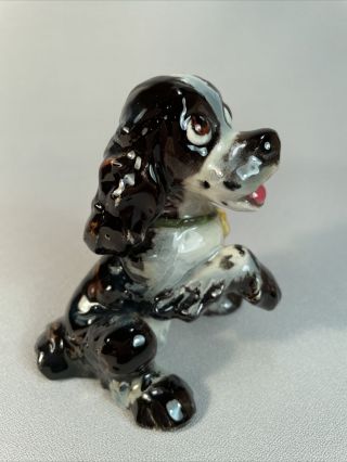 Goebel " Butch " Cocker Spaniel Dog Figurine,  Albert Staehle 4 Rare No Bug Style