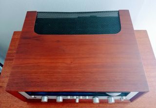 Rare Marantz 2010 AM/FM stereo receiver in Wood Case 2