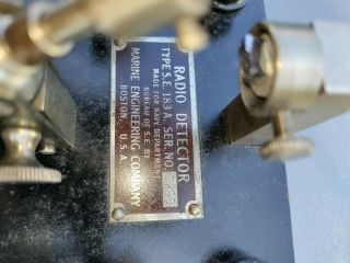 Radio Detector,  Dept of Navy Steam Engine,  TYPE 183a RARE 1917 4