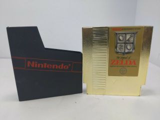 Legend Of Zelda Nintendo Nes Earliest First Tm Version 5 Screw Gold Cart Rare