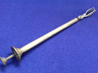 Extremely Rare Antique Johnson Patent Brass Sugar Olive Mechanical Grabber Tongs