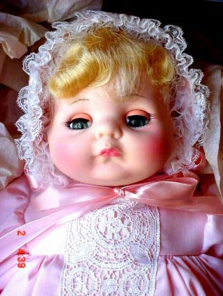 Mib Vtg 1974 20 " Baby Precious Doll Madame Alexander Cloth Vinyl Rare Made 1 Yr.