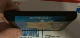 splatterhouse 2 sega genesis authentic RARE 2