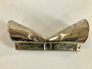 Antique Rare Hornophone Twin Harmonica Made In Germany