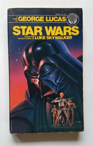 George Lucas 1976 Star Wars Rare First Edition Paperback Book Plus Roj 1st