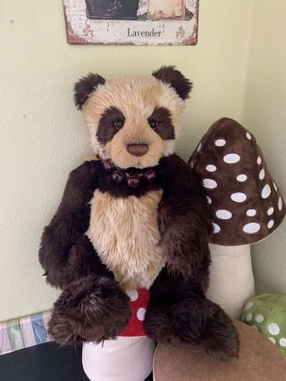 Charlie Bears Rolo Extremely Rare Only 700 Worldwide Tags & Gift.