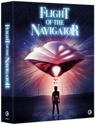 Flight Of The Navigator Second Sight Blu - Ray Full Hard Slipbox/book Ed.  Oop Rare