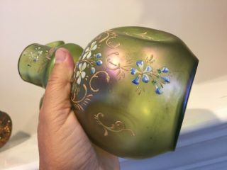 Rare Loetz Olympia Vase - Circa 1900 - Stunning Iridescence