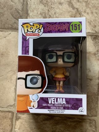 Velma 151 Funko Pop (scooby - Doo) Vaulted Animation Rare
