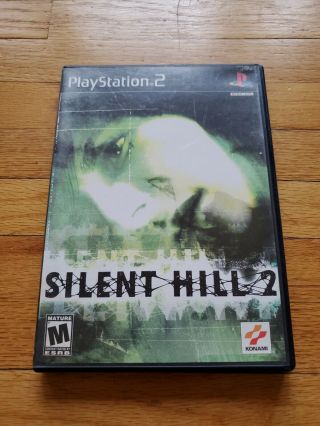Silent Hill 2 - Black Label Ps2 Game (rare)