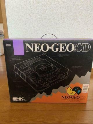 Snk Neo Geo Cd Console System Complete Set Boxed Rarely