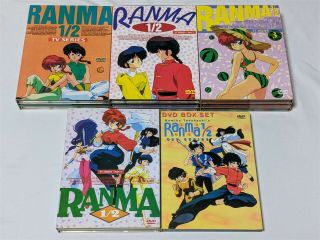 Ranma 1/2 Complete Tv Series Part 1 - 4 & Oav - Dvd Anime Rare