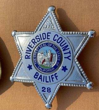 1957 Riverside County Sheriff’s Bailiff - RARE Entenmann 5