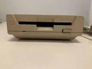 Commodore Amiga 1011 External 3.  5” Floppy Disk Drive - Rare Vintage
