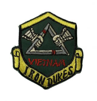 Rare Japanese Made Iron Dukes Patch Vietnam 4133rd Bomb Wing P B - 52 Theater Sac