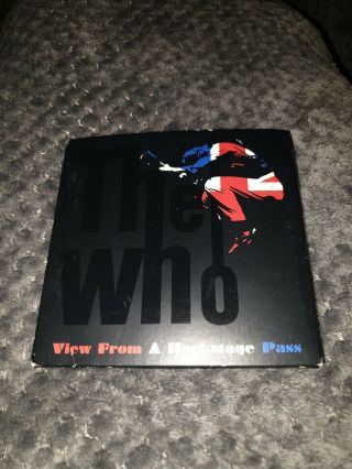 The Who View From A Back Stage Pass Very Rare Cd