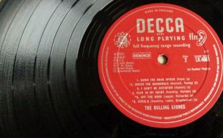 RARE & EX - THE ROLLING STONES No.  2 1A/1A 1964 DECCA UK MONO LP BLIND MAN TEXT 3