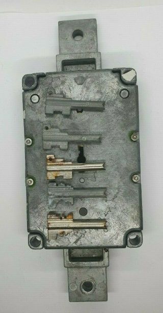 Rosengren Abn Safe Lock With Key Bits - Locksport - Locksmith (no Key Stem) Rare