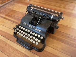 RARE Chicago No.  1 Typewriter Antique 5