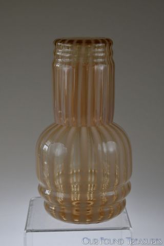 C.  1920s No.  1502 Cameo Opal.  Glass By Fenton - Night Set / Tumble Up - Rare