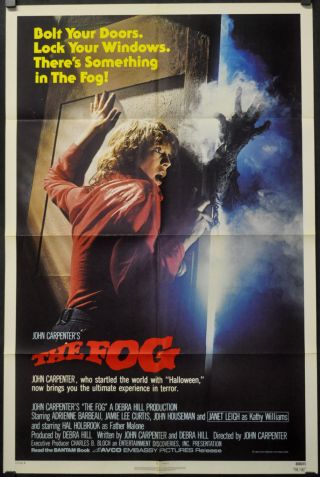 Fog 1980 Orig 27x41 Movie Poster Rare Style " B " Jamie Lee Curtis John Carpenter