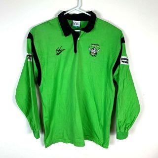 Canberra Raiders Isc Vintage Rare Long Sleeve Jersey Size Men 