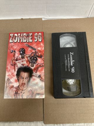 Zombie 90: Extreme Pestilence Shock - O - Rama Cinema Vhs Rare 90’s Horror