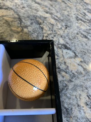 Nora Fleming Basketball Mini Old Style with Raised Bumps - Rare/Retired 3
