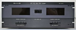 Sae Solid State Stereo Power Amplifier 2400 Scientific Audio Electronics Rare