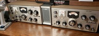Rare Yaesu Fr - 100b/fl - 200b Early Twins (pre 101 Series) See Video