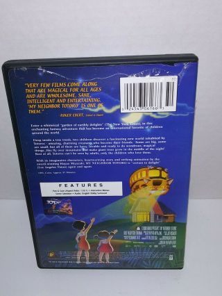 My Neighbor Totoro DVD RARE Fox DUB Full screen OOP 2002 2