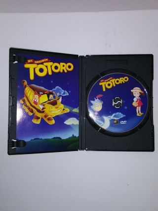 My Neighbor Totoro DVD RARE Fox DUB Full screen OOP 2002 3