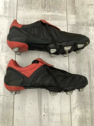 Adidas Predator Mania Football Boots Red Blackout Leather Rare