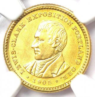 1905 Lewis & Clark Gold Dollar G$1 - Certified Ngc Au Detail - Rare Coin