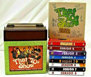 That 70s Show Complete Series Stash Box Dvd 32 - Disc Set Rare