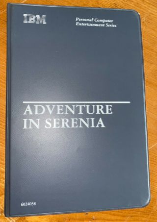 Very Rare Ibm Pc Adventure In Serenia Computer Game On 5.  25 " Floppy Disk