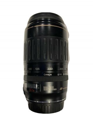 Canon Zoom Ef 100 - 300mm F/4.  5 - 5.  6 Usm Rarely,  Well Taken Care Of.