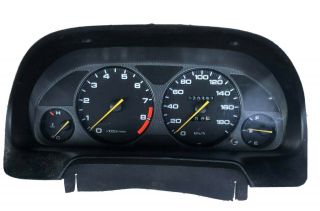 Rare Jdm 97 - 01 Honda Prelude Type S Carbon Fiber Gauge Cluster Speedometer