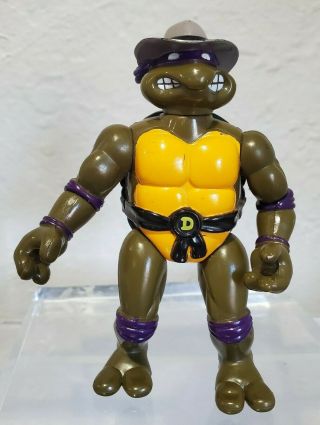 Tmnt Rare 1994 Missing Cloth Trench Coat Undercover Donatello Vintage Toy