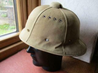 Rare Ww2 Raf Type A Or East Of Malta Flying Helmet 1940 Dated Size 6 7/8