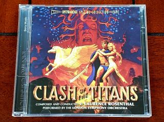 Clash Of The Titans (1981) Rare Expanded Soundtrack 2 - Cd Set Laurence Rosenthal