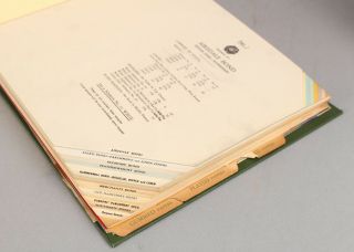 RARE Antique Complete Warner Paper Stationary Envelope Salesman Sample Cabinet 5
