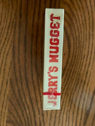 Jerry ' s Nugget Playing Cards (Red).  Rare.  Authentic.  - 1970’s. 3