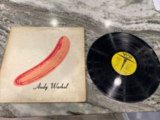 Velvet Underground & Nico Andy Warhol Banana Rare Mono Lp W/torso Cover