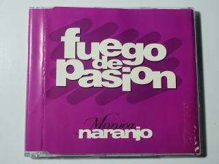 Monica Naranjo ‎fuego De Pasion Brazil Promo Cd Single Mega Rare