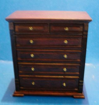 Dollhouse 6 - Drawer Chest X - Acto Coronation Series Rare From 1970 