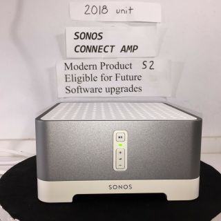 Sonos Connect Amp S2 And S1 Capable,  2018 Unit,  Very Good And Rare