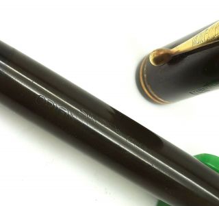 Antique Mont Blanc 422 Hard Rubber Fountain Pen,  Rare Germany (S29) 4